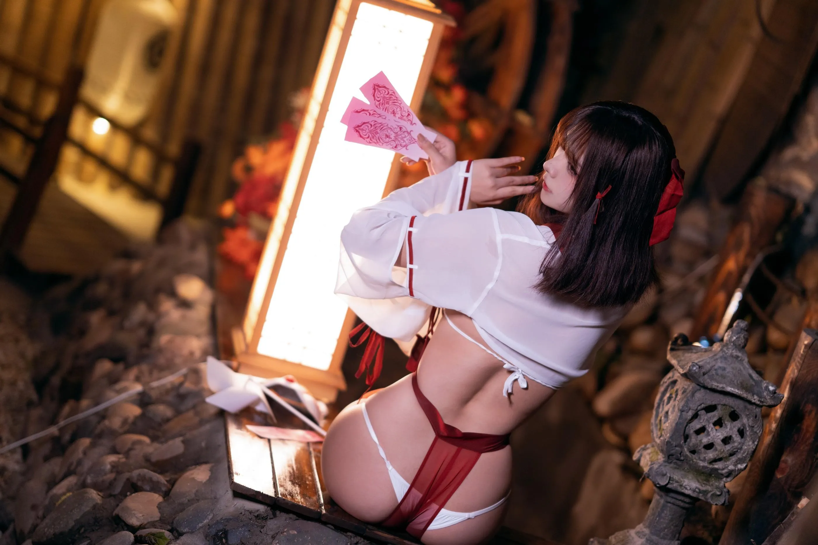 yuuhui玉汇 – NO.032 巫女 [120P]插图4